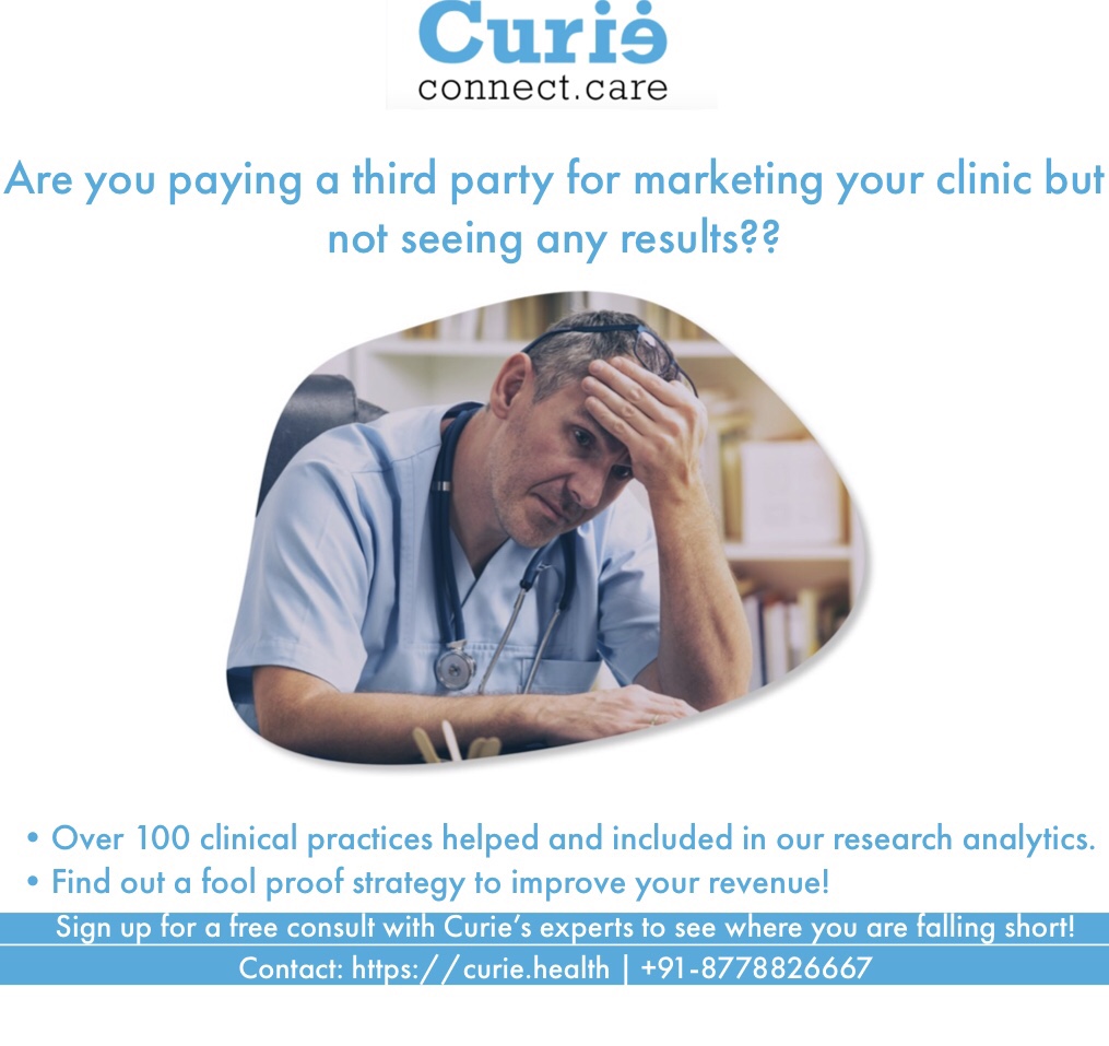 Negligible returns from your clinic’s marketing strategies? Ask Curie..